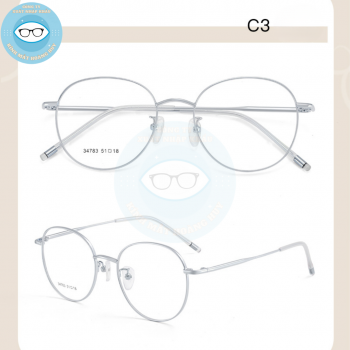 Gọng kim loại mã 34783